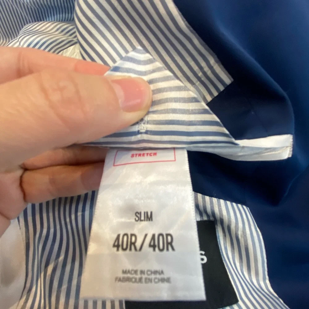 Express Men's Vibrant Blue Sport Coat